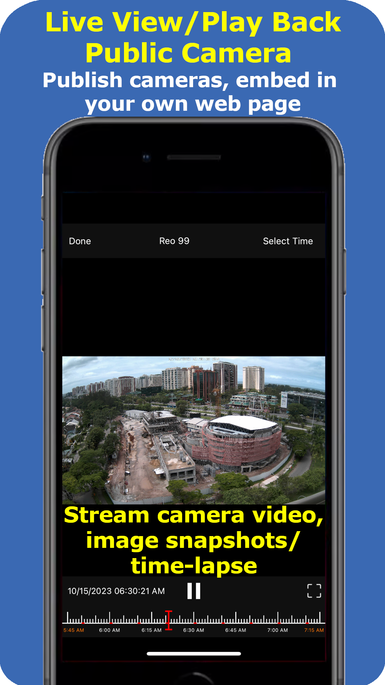 Camera Viewer for iOS